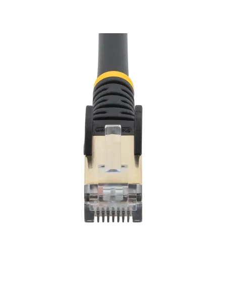 StarTech.com Cable 10m Ethernet CAT6a - Cable de Red de 10 Gigabits Blindado Snagless RJ45 PoE de 100W - Latiguillo STP de