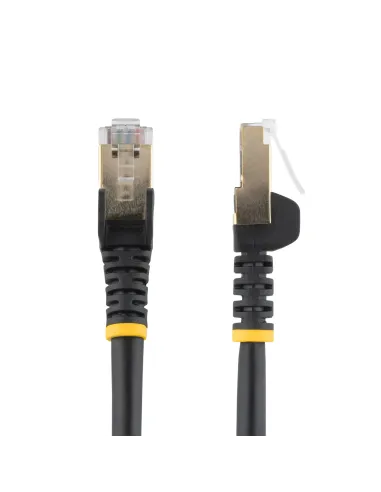 StarTech.com Cable de 2m de Red Ethernet RJ45 Cat6a Blindado STP - Cable sin Enganche Snagless - Negro