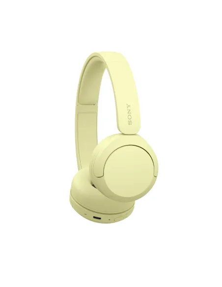 Sony WHCH520Y.CE7 auricular y casco Auriculares Inalámbrico Diadema Llamadas Música USB Tipo C Bluetooth Amarillo