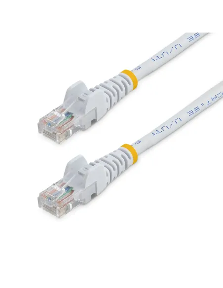 StarTech.com Cable de Red de 10m Blanco Cat5e Ethernet RJ45 sin Enganches