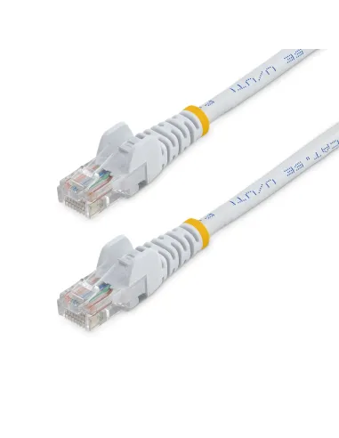 StarTech.com Cable de Red de 5m Blanco Cat5e Ethernet RJ45 sin Enganches