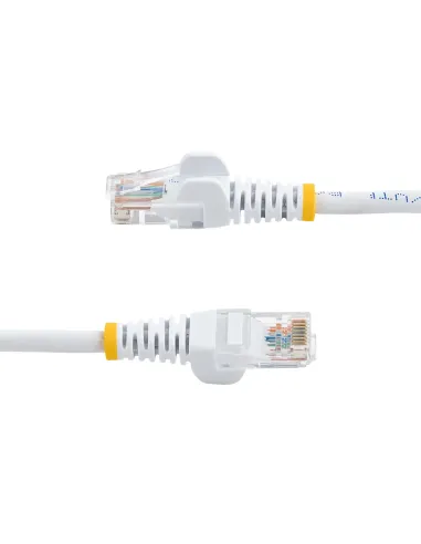 StarTech.com Cable de Red de 5m Blanco Cat5e Ethernet RJ45 sin Enganches