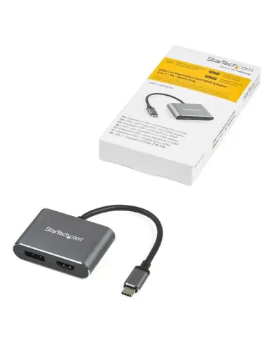StarTech.com Adaptador de Vídeo Multipuertos USB-C - HDMI o DisplayPort - 4K de 60Hz