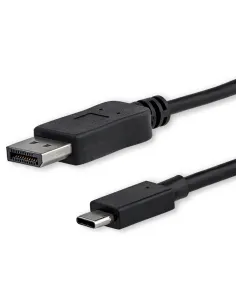 StarTech.com Cable 1m USB C a DisplayPort 1.2 de 4K a 60Hz - Adaptador Convertidor USB Tipo C a DisplayPort - HBR2 - Conversor