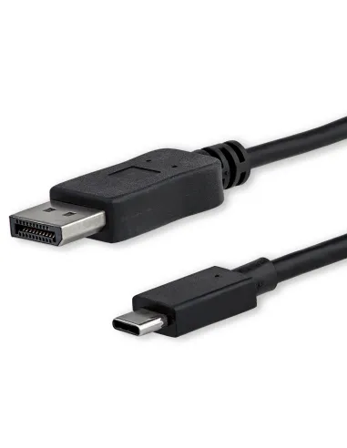 StarTech.com Cable 1m USB C a DisplayPort 1.2 de 4K a 60Hz - Adaptador Convertidor USB Tipo C a DisplayPort - HBR2 - Conversor