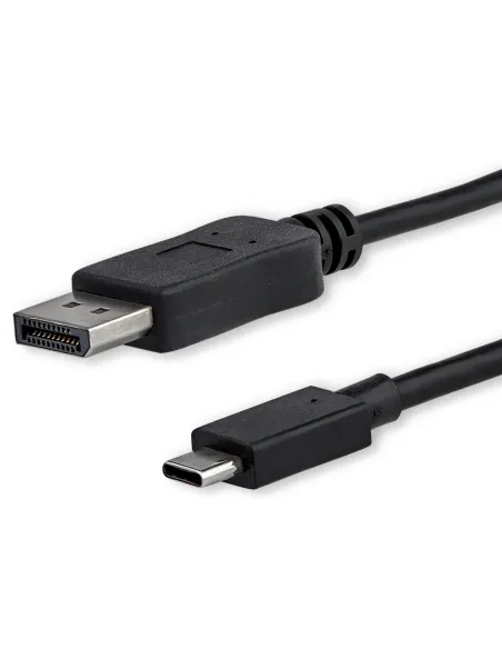 StarTech.com Cable 1m USB C a DisplayPort 1.2 de 4K a 60Hz - Adaptador Convertidor USB Tipo C a DisplayPort - HBR2 - Conversor