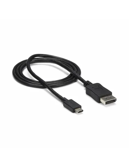 StarTech.com Cable 1m USB C a DisplayPort 1.2 de 4K a 60Hz - Adaptador Convertidor USB Tipo C a DisplayPort - HBR2 - Conversor