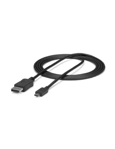 StarTech.com Cable 1,8m USB C a DisplayPort 1.2 de 4K a 60Hz - Adaptador Convertidor USB Tipo C a DisplayPort - HBR2 -