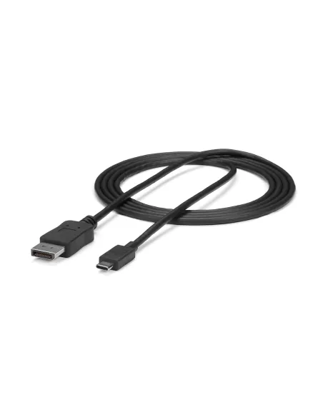 StarTech.com Cable 1,8m USB C a DisplayPort 1.2 de 4K a 60Hz - Adaptador Convertidor USB Tipo C a DisplayPort - HBR2 -