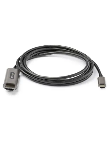 StarTech.com Cable 2m USB C a HDMI 4K de 60Hz con HDR10 - Adaptador de Vídeo USB Tipo C a HDMI 2.0b Ultra HD 4K - Convertidor