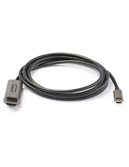 StarTech.com Cable 2m USB C a HDMI 4K de 60Hz con HDR10 - Adaptador de Vídeo USB Tipo C a HDMI 2.0b Ultra HD 4K - Convertidor