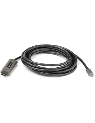 StarTech.com Cable 3m USB C a HDMI 4K de 60Hz con HDR10 - Adaptador de Vídeo USB Tipo C a HDMI 2.0b Ultra HD 4K - Convertidor