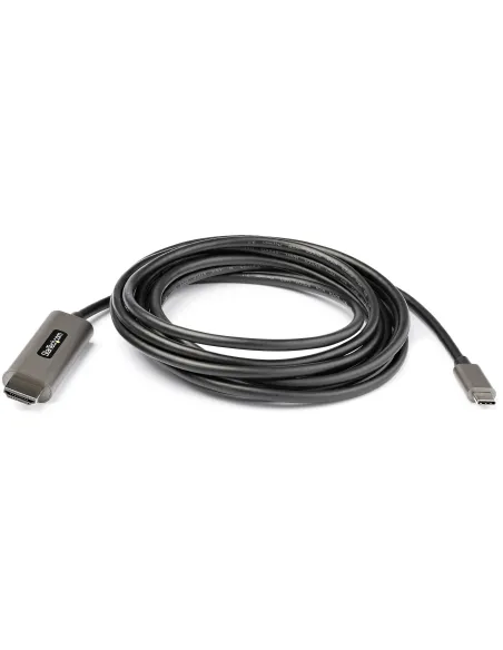 StarTech.com Cable 3m USB C a HDMI 4K de 60Hz con HDR10 - Adaptador de Vídeo USB Tipo C a HDMI 2.0b Ultra HD 4K - Convertidor