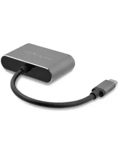 StarTech.com Adaptador USB-C a VGA y HDMI - 2en1 - 4K 30Hz - Gris Espacial - Adaptador Gráfico Externo USB Tipo C 2