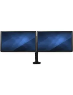 StarTech.com Brazo para Escritorio de Dos Monitores - con Barra Horizontal - Soporte de Mordaza Ojal para Escritorio