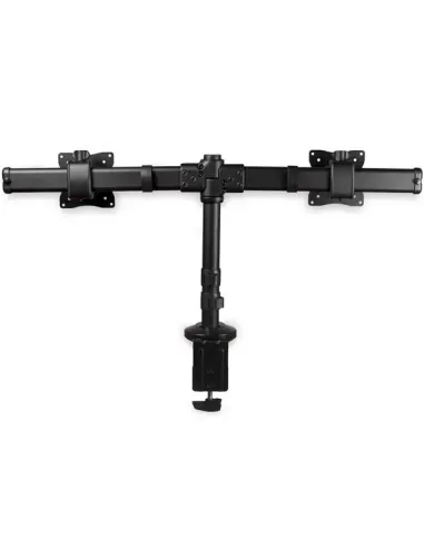 StarTech.com Brazo para Escritorio de Dos Monitores - con Barra Horizontal - Soporte de Mordaza Ojal para Escritorio