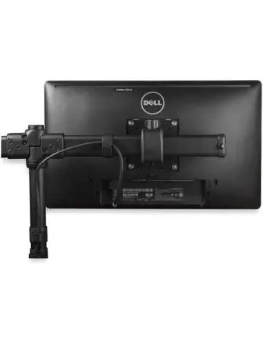 StarTech.com Brazo para Escritorio de Dos Monitores - con Barra Horizontal - Soporte de Mordaza Ojal para Escritorio