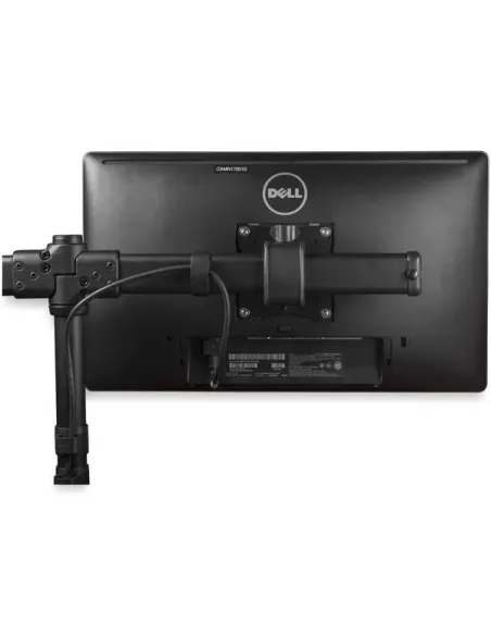 StarTech.com Brazo para Escritorio de Dos Monitores - con Barra Horizontal - Soporte de Mordaza Ojal para Escritorio