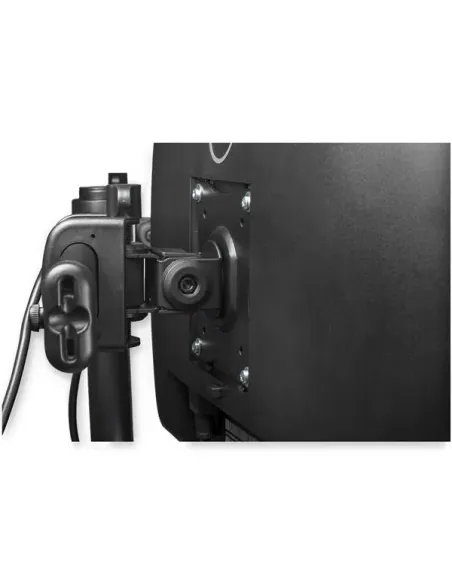 StarTech.com Brazo para Escritorio de Dos Monitores - con Barra Horizontal - Soporte de Mordaza Ojal para Escritorio