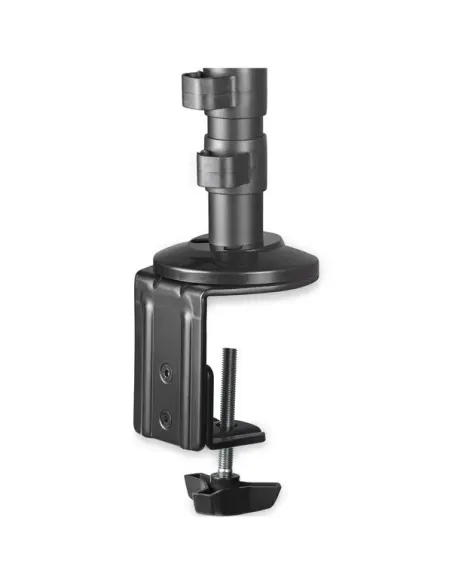StarTech.com Brazo para Escritorio de Dos Monitores - con Barra Horizontal - Soporte de Mordaza Ojal para Escritorio