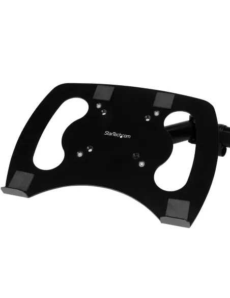 StarTech.com Brazo para un Monitor - Base para Ordenador Portátil con Ajuste de Altura de un Toque
