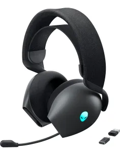 Alienware AW725H Auriculares Inalámbrico y alámbrico Diadema Juego USB Tipo C Bluetooth Negro