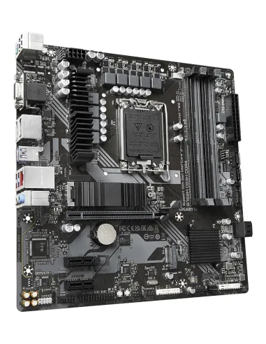 GIGABYTE B760M DS3H DDR4 Placa base - Soporta CPUs Intel Core de 14ª generación, VRM digital de 6+2+1 fases, hasta 5333MHz DDR4