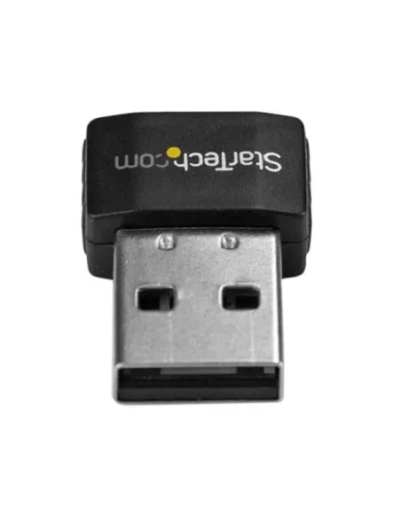 StarTech.com Micro Adaptador de Red Inalámbrica Wifi USB AC600 Externo - Wireless 1T1R 802.11ac - 2,4GHz y 5GHz