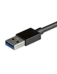 StarTech.com Hub Ladrón USB 3.0 4 Puertos - USB-A a USB 3.0 Tipo A con Interruptores Individuales de Encendido Apagado - USB 2