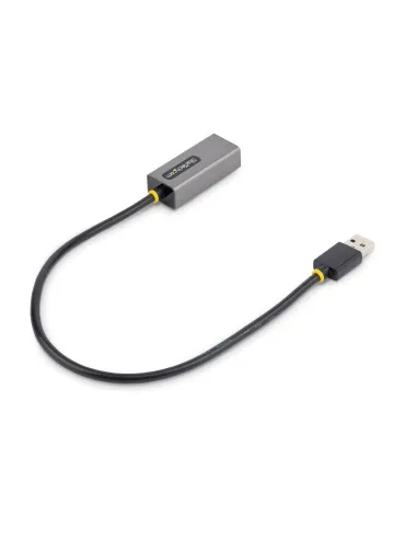 StarTech.com Adaptador USB 3.0 a Ethernet Gigabit de 10 100 1000 para Portátiles - con Cable Incorporado de 30cm - Adaptador