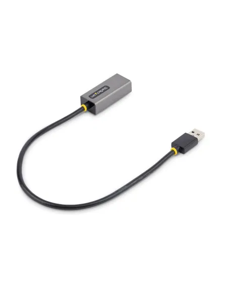 StarTech.com Adaptador USB 3.0 a Ethernet Gigabit de 10 100 1000 para Portátiles - con Cable Incorporado de 30cm - Adaptador