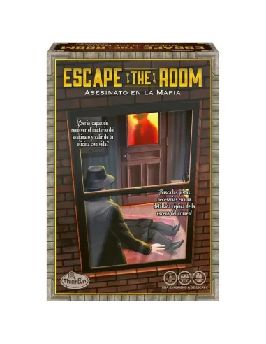 Juego de mesa escape the room asesinato en la mafia