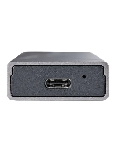 StarTech.com Caja Externa de Aluninio USB-C 10Gbps a NVMe M.2 o SSD M.2 SATA - Sin Herramientas para SSD M.2 NGFF PCIe SATA -