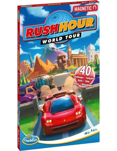 Puzzle magnético de viaje rush hour world tour