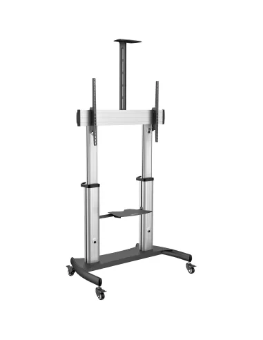 StarTech.com Soporte Móvil de TV - Carrito de TV de Servicio Pesado para Pantallas de 60 a 100 Pulgadas - 100kg - Soporte