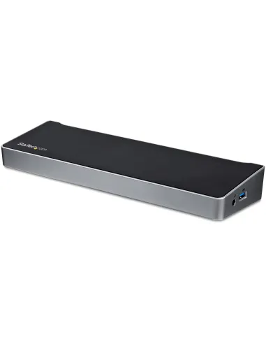 StarTech.com Docking Station USB 3.0 2x DisplayPort y HDMI 4K para 3 Monitores - Hub 5x USB-A (1x Fast Charge) - Audio de 3,5mm
