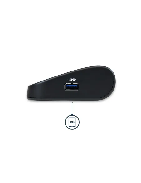 StarTech.com Docking Station USB 3.0 de 2 Monitores para Portátil - HDMI DVI VGA - Hub Ladrón 3x USB-A - GbE - Audio -