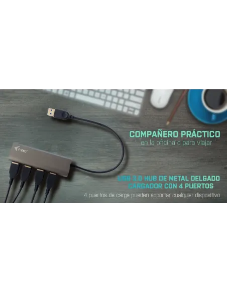 i-tec Metal Superspeed USB 3.0 4-Port Hub