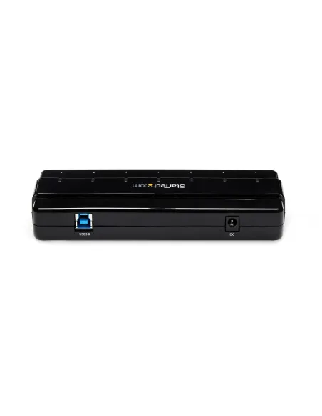 StarTech.com Concentrador Ladrón USB 3.0 de 7 Puertos - 5Gbps - Hub de Sobremesa