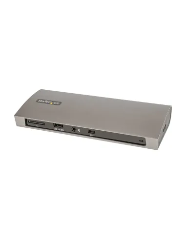StarTech.com Docking Station Thunderbolt 4, PD de 96W, para 1 Monitor de 8K para 2 Monitores de 4K 60Hz, 3xTB4 USB4,