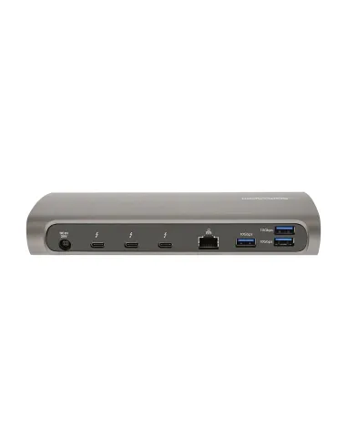 StarTech.com Docking Station Thunderbolt 4, PD de 96W, para 1 Monitor de 8K para 2 Monitores de 4K 60Hz, 3xTB4 USB4,
