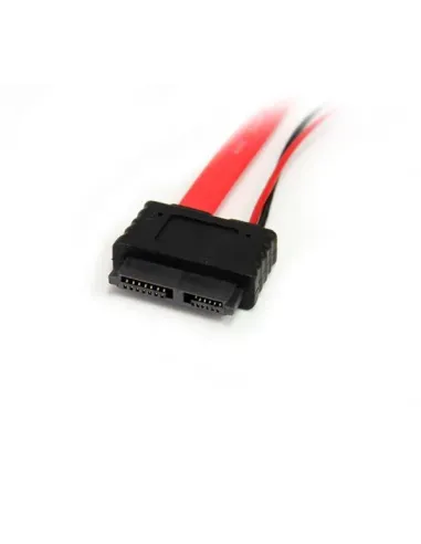 StarTech.com Adaptador Cable SATA Slimline Línea Delgada 13 Pines a Molex Macho LP4 y SATA