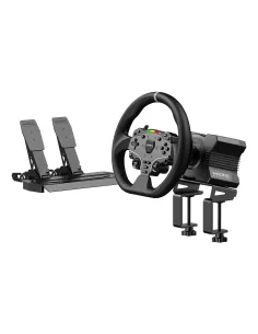 Moza Racing RS20 mando y volante Negro Volante + Pedales PC