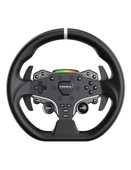 Moza Racing RS20 mando y volante Negro Volante + Pedales PC