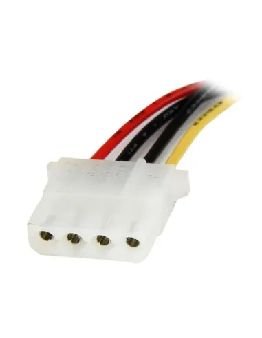 StarTech.com Cable de 30cm Adaptador de Alimentación SATA a LP4 - Hembra a Macho