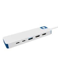 Targus HyperDrive Alámbrico Base Blanco 2