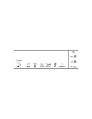 Philips P Line 346P1CRH 00 pantalla para PC 86,4 cm (34") 3440 x 1440 Pixeles UltraWide Quad HD LED Negro