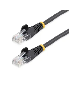 StarTech.com 45PAT5MBK cable de red Negro 5 m Cat5e U UTP (UTP)
