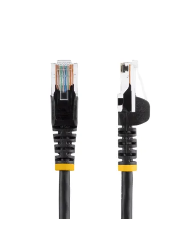 StarTech.com 45PAT5MBK cable de red Negro 5 m Cat5e U UTP (UTP)