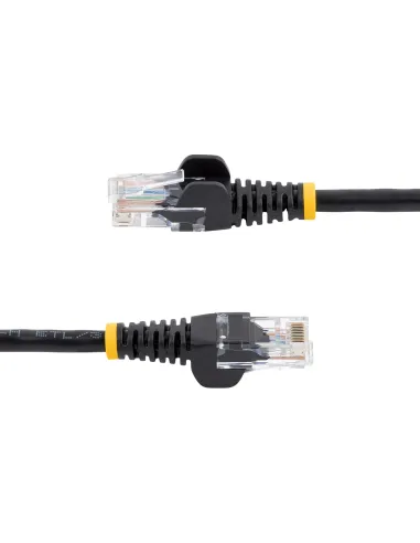 StarTech.com 45PAT5MBK cable de red Negro 5 m Cat5e U UTP (UTP)